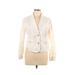 SONOMA life + style Blazer Jacket: Ivory Jackets & Outerwear - Women's Size Large