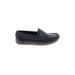 Zara Flats: Blue Print Shoes - Women's Size 34 - Almond Toe