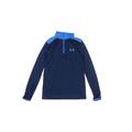 Under Armour Track Jacket: Blue Print Jackets & Outerwear - Kids Boy's Size Medium