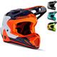 Fox Racing 2024 V3 Revise Motocross Helmet - Black Grey - 53-54cm | XS, Black Grey