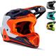 Fox Racing 2024 V3 Revise Motocross Helmet - Red Yellow - 57-58cm | M, Red Yellow