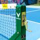 Vermont 360° Freestanding Pickleball Posts [IFP Regulation] – Ultra-Durable, Lightweight & Portable Aluminium Pickleball Paddle Tennis Net Sets (Posts Only, Green, Without Weights)
