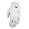 Callaway Golf Men's Callaway Gloves Tour Authentic Left Hand, Medium Large, White