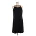 Ann Taylor Casual Dress - Shift: Black Dresses - Women's Size 0
