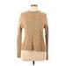 Polo by Ralph Lauren Wool Pullover Sweater: Tan Solid Sweaters & Sweatshirts - Women's Size Large