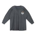 Overwatch 2 Logo Women's Grey Long Sleeve T-Shirt / 3XLT
