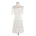 Lauren by Ralph Lauren Casual Dress: Ivory Dresses - New - Women's Size 2X-Small