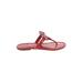 Tory Burch Sandals: Red Shoes - Women's Size 6