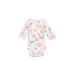 Child of Mine by Carter's Long Sleeve Onesie: Pink Baroque Print Bottoms