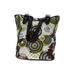 Vera Bradley Tote Bag: Brown Floral Motif Bags