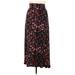 Lularoe Casual Maxi Skirt Maxi: Black Print Bottoms - Women's Size X-Large