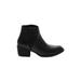 Born Ankle Boots: Black Shoes - Women's Size 9