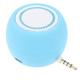 jojofuny 3pcs Mini Speaker External Speaker Portable Plug in Speaker Desktop Speaker Laptop Speaker Mini Wired Speaker Speakers Computer Wired Speaker In-line Plastic A5 Loudspeaker