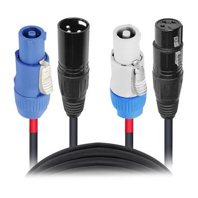 ProX Jumper PowerKon and XLR Link Cable (3') XC-PWC14-XLR03