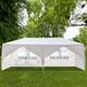 20''x10''(3 x 6m) Six Sides Two Doors Waterproof Tent with Spiral Tubes For Household; Wedding; Party; Parking Shed XH