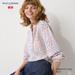 Women's Pintuck Printed Blouse | Off White | 2XS | UNIQLO US