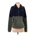 Marmot Fleece Jacket: Below Hip Green Print Jackets & Outerwear - Women's Size Small