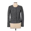 Ann Taylor LOFT Jacket: Short Gray Jackets & Outerwear - Women's Size 10