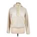 Love Tree Fleece Jacket: Short Ivory Solid Jackets & Outerwear - Women's Size X-Large