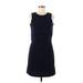 Miss Selfridge Casual Dress - Sheath: Blue Solid Dresses - Women's Size 6