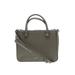 Nine West Satchel: Pebbled Gray Print Bags