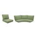 High Back Cover Set for FAIRMONT-08i in Cilantro - TK Classics CK-HB-FAIRMONT-08i-CILANTRO