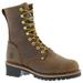 Georgia Boot Logger 8" Insulated Steel Toe - Mens 10 Brown Boot W