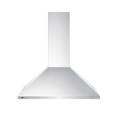 Summit SEH1536SSADA 36"W Wall Mount Range Hood w/ 3 Speed Fan - Stainless Steel, 115v, Convertible, Silver