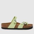 BIRKENSTOCK mayari sandals in lime