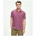 Brooks Brothers Men's Vintage Washed Cotton Feeder Stripe Polo Shirt | Blue/Red | Size XS