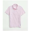 Brooks Brothers Men's The Vintage Oxford-Collar Polo Shirt In Cotton Blend | Pink | Size 2XL