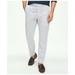 Brooks Brothers Men's Slim Fit Cotton Seersucker Pants In Classic Stripe | Blue/Ivory | Size 40 32