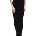 Wolford Wolford Women's Fatal Dress Solid Black Maxi Knit STretch Body Con - Black