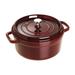 Staub Cast Iron Round Dutch Oven Non Stick/Enameled Cast Iron/Cast Iron in Red | 6.02 H x 9.45 W in | Wayfair 1102487