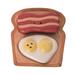 Transpac Ceramic 3.75" Multicolor Spring Country Breakfast Salt & Pepper Shakers Set Of 3 Ceramic in Brown | 3.5 H x 3.75 W in | Wayfair A7450DS