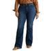 Instacozy Curvy Skinny Flare Jeans