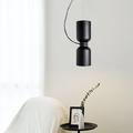 Lampe suspendue LED simple, luminaire décoratif de plafond, idéal pour un café, un restaurant, un bar, une source de lumière e27, en métal et en fer, 85-265v