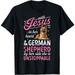 Thanksgiving Delight: Women s German Shepherd Tee - A Loyal Partner