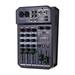 Arealer Mixing Console Bt Mp3 PlayerSupply Dj Console Audio Built-in Dj Network Live Function 5vT4 Portable 4-channel Player Function 5v Portable 4-channel Sound Built-in 16 48v Rusuo