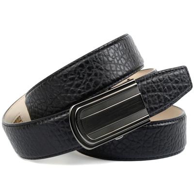 Ledergürtel ANTHONI CROWN, Damen, Gr. 90, schwarz, Leder, unifarben, geprägt, klassisch,elegant, Gürtel, in Walross-Optik Image