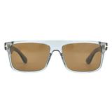 Tom Ford FT0999 20E Plastic Grey Other Brown 58 mm Men s Sunglasses