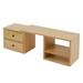 1pc Mini House Cabinet Ornament Wooden Mini Cabinet Decoration Mini Furniture