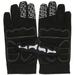 Bicycle Gloves Universal Full Finger Black Cycling Unisex M White Men and Women