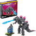 Mega Godzilla X Kong: the New Empire Building Set Godzilla Action Figure with 5