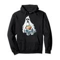 Ghost liest Halloween-Buch Ghost Read Halloween-Buch Ghost Pullover Hoodie