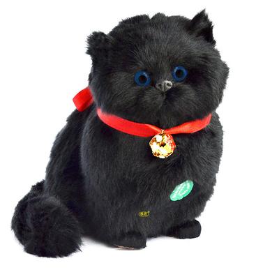 Simulated Cat Doll Ornaments Wholesale Handicrafts Creative Gift Models Will Shake Their Tails And Call Them Chubby