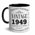 1pc Birthday Mugs Gifts For Men and Women Ceramic 1984 Coffee Mugs 40th Birthday Gift Ideas 40 Year Old Birthday Gifts for Mom Dad Family Birthday Valentine Christmas