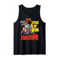 I'm One 1st Birthday Truck Dinosaurier Boy Girl 1 Years Awesome Tank Top