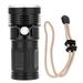 Super Powerful Flashlight Mini Portable IPX-7 Waterproof Searchlight with SOS function Black