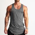 Men's Tank Top Vest Top Undershirt Plain U Neck Sport Daily Sleeveless Clothing Apparel Fashion Muscle Workout